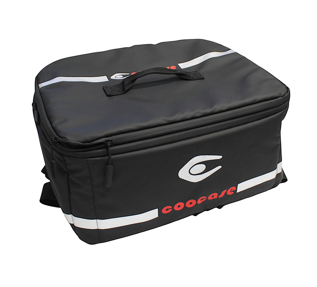 KUFER CENTRALNY ALUMINIOWY COOCASE 55L SZARY CAMO Z TORBĄ WEWNĘTRZNĄ – zdjęcie 5
