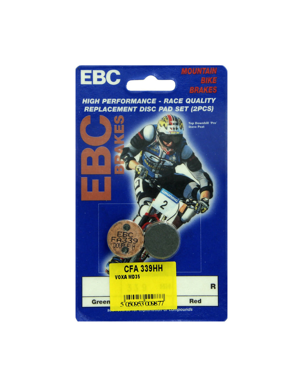 CFA339HH - Klocki hamulcowe rowerowe (spiekane) EBC Brakes