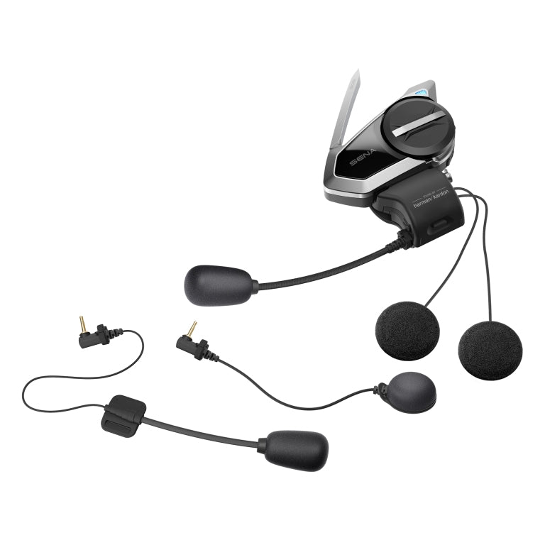 SENA INTERKOM MOTOCYKLOWY 50S QUANTUM MESH 2.0 BLUETOOTH 5.0 DO 2000M Z RADIEM FM ORAZ SYSTEMEM AUDIO HARMAN KARDON ( 2 ZESTAWY ) (EL) – zdjęcie 3