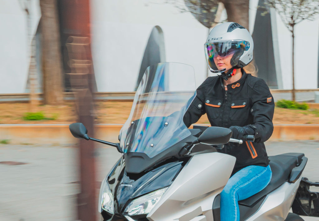 KURTKA LS2 BULLET LADY BROWN