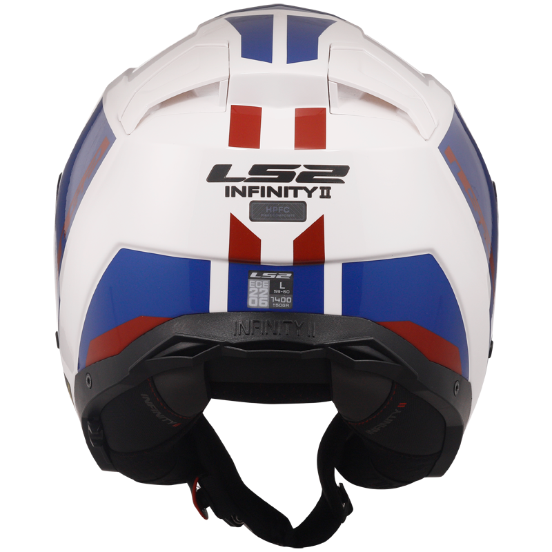KASK LS2 OF603 INFINITY II SPECIAL WHITE BLUE RED