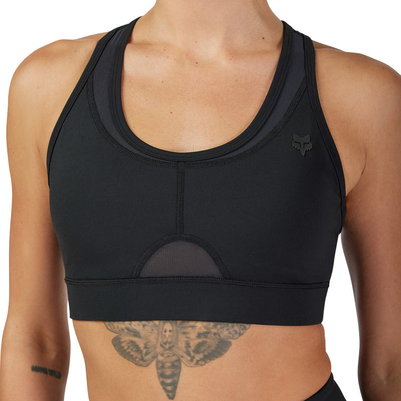 STANIK SPORTOWY DAMSKI FOX MOTIVE BLACK