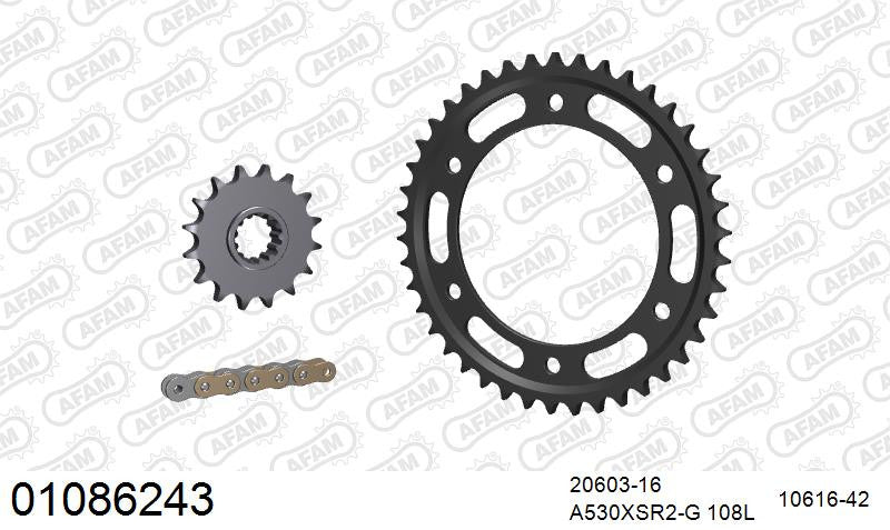 Zestaw napędowy AFAM do HONDA CBR 900 RR Fireblade Y,1,2,3