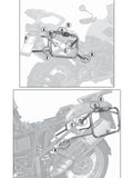 KAPPA STELAŻ KUFRÓW BOCZNYCH MONOKEY CAM SIDE BMW R 1200 GS (04-12), R 1200 GS Adventure (06-13) - POD KUFRY KFR K'FORCE ORAZ KVG K'VOYAGER ALU