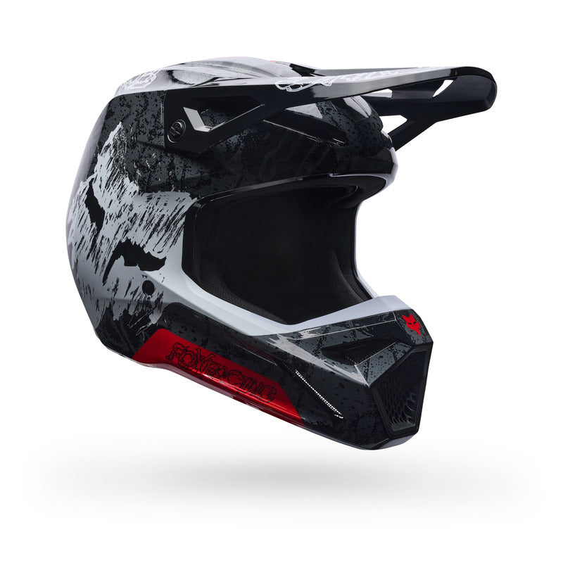 KASK MOTOCYKLOWY JUNIOR FOX V1 ABYSS BLACK