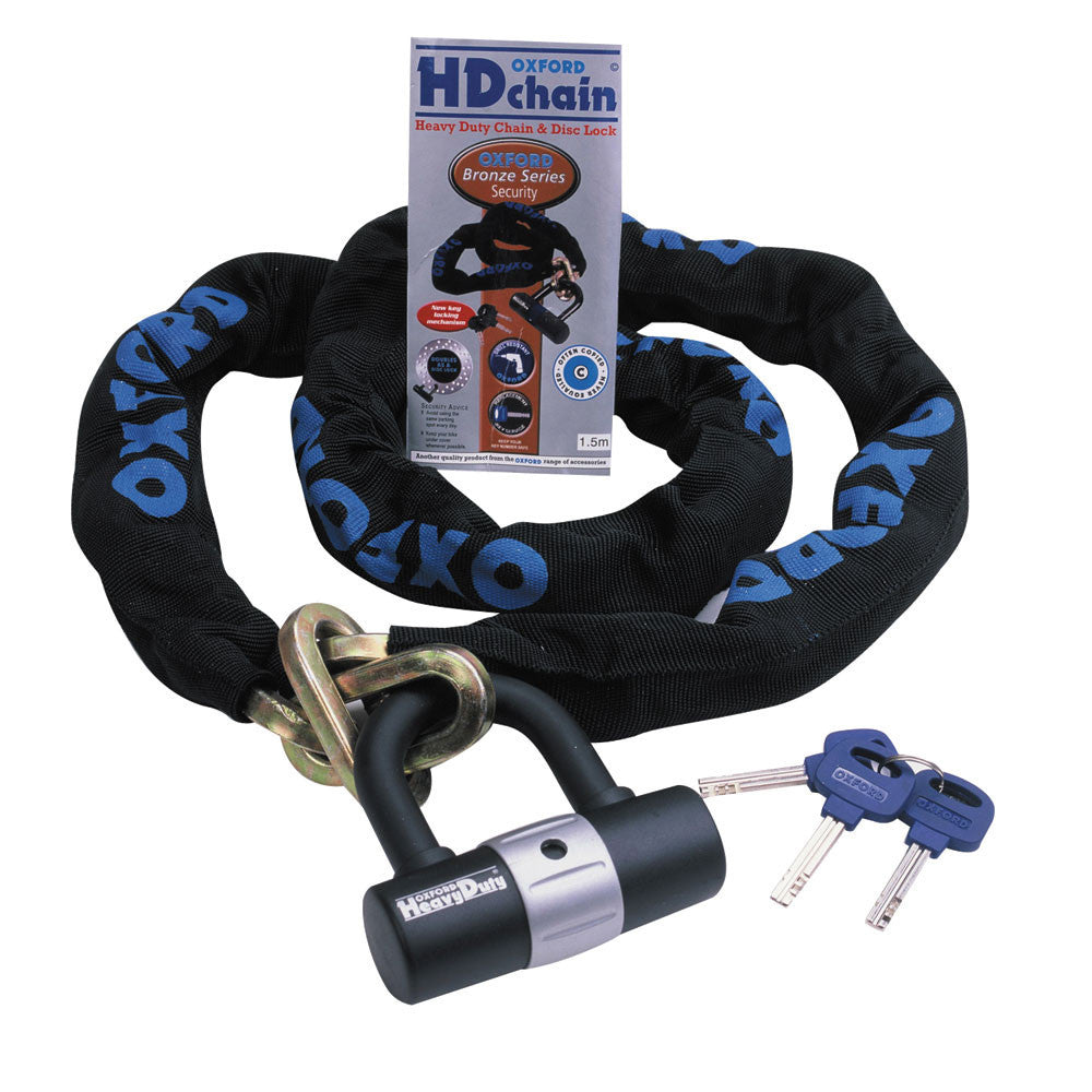OXFORD ŁAŃCUCH HEAVY DUTY Z KŁÓDKĄ DŁ. 2M SS (10MM) – zdjęcie 3