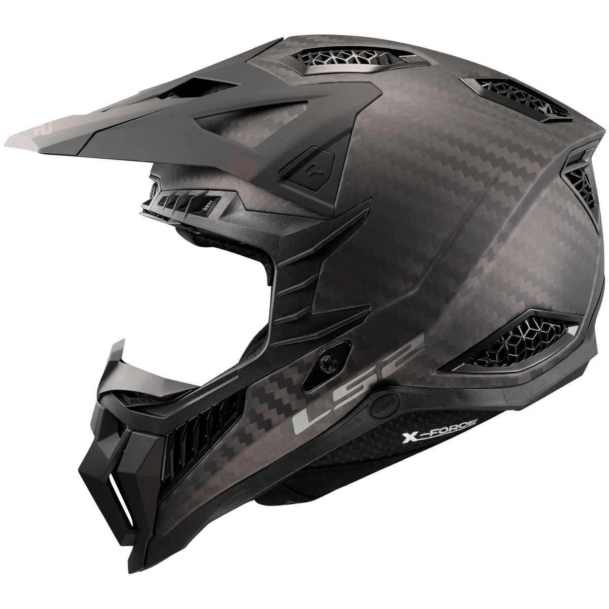 KASK LS2 MX703 C X-FORCE FIM MATT CARBON-06