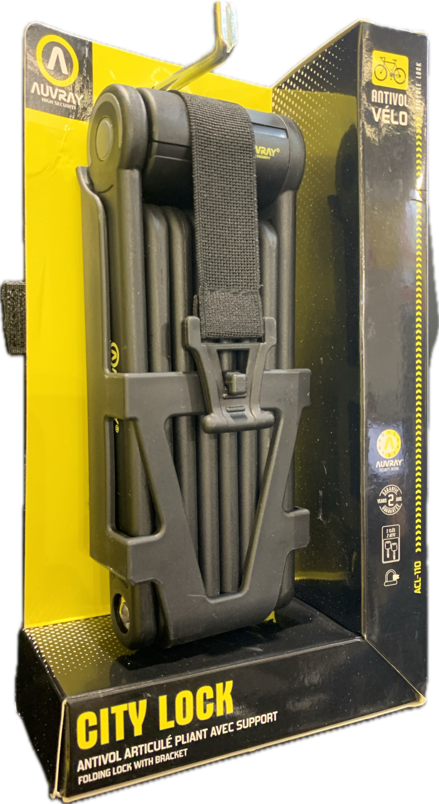 AUVRAY składana blokada z uchwytem - długość 110cm