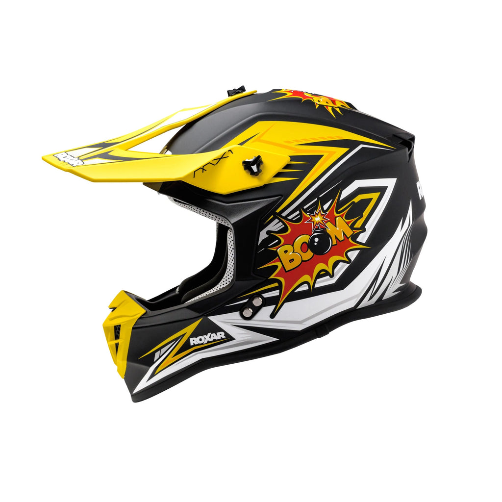 ROXAR HELMETS Kask motocyklowy ROXAR MX1 BOOM enduro offroad