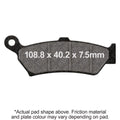 EBC Brakes Klocki hamulcowe EBC FA781HH wzmacniane (kpl. na 1 tarcze)