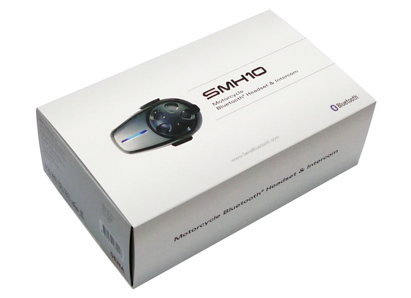 SENA INTERKOM MOTOCYKLOWY SMH10 BLUETOOTH 3.0 DO 900M Z MIKROFONEM NA PAŁĄKU ( 1 ZESTAW ) (EL) - OFERTA SPECJALNA – zdjęcie 4
