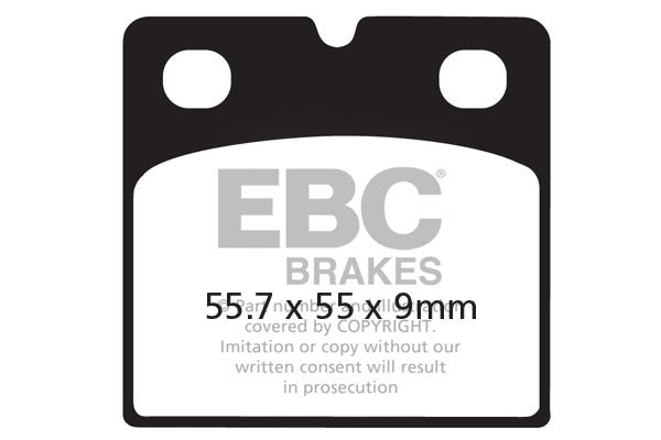 EBC Brakes Klocki hamulcowe EBC FA018 (kpl. na 1 tarcze)