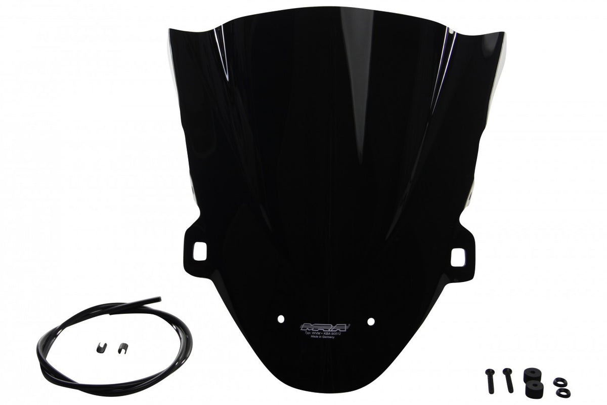 Szyba motocyklowa MRA HONDA CBR 600 F PC 41 2011-, forma R, czarna