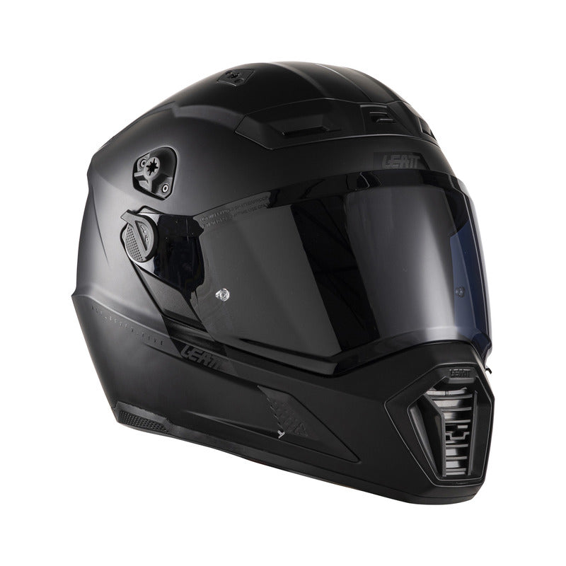 KASK MOTOCYKLOWY Z GOGLAMI LEATT ADV 7.5 BLACK XS