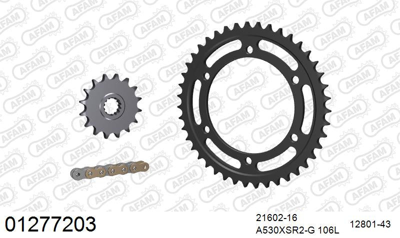 Zestaw napędowy AFAM do YAMAHA YZF 750 R