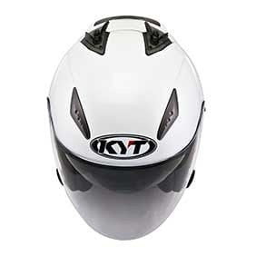 Kask Motocyklowy KYT HELLCAT perłowy biały