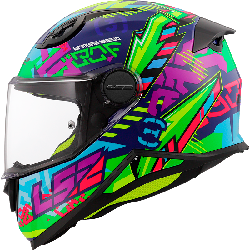 KASK LS2 FF812 KID SVENT BLUE GREEN