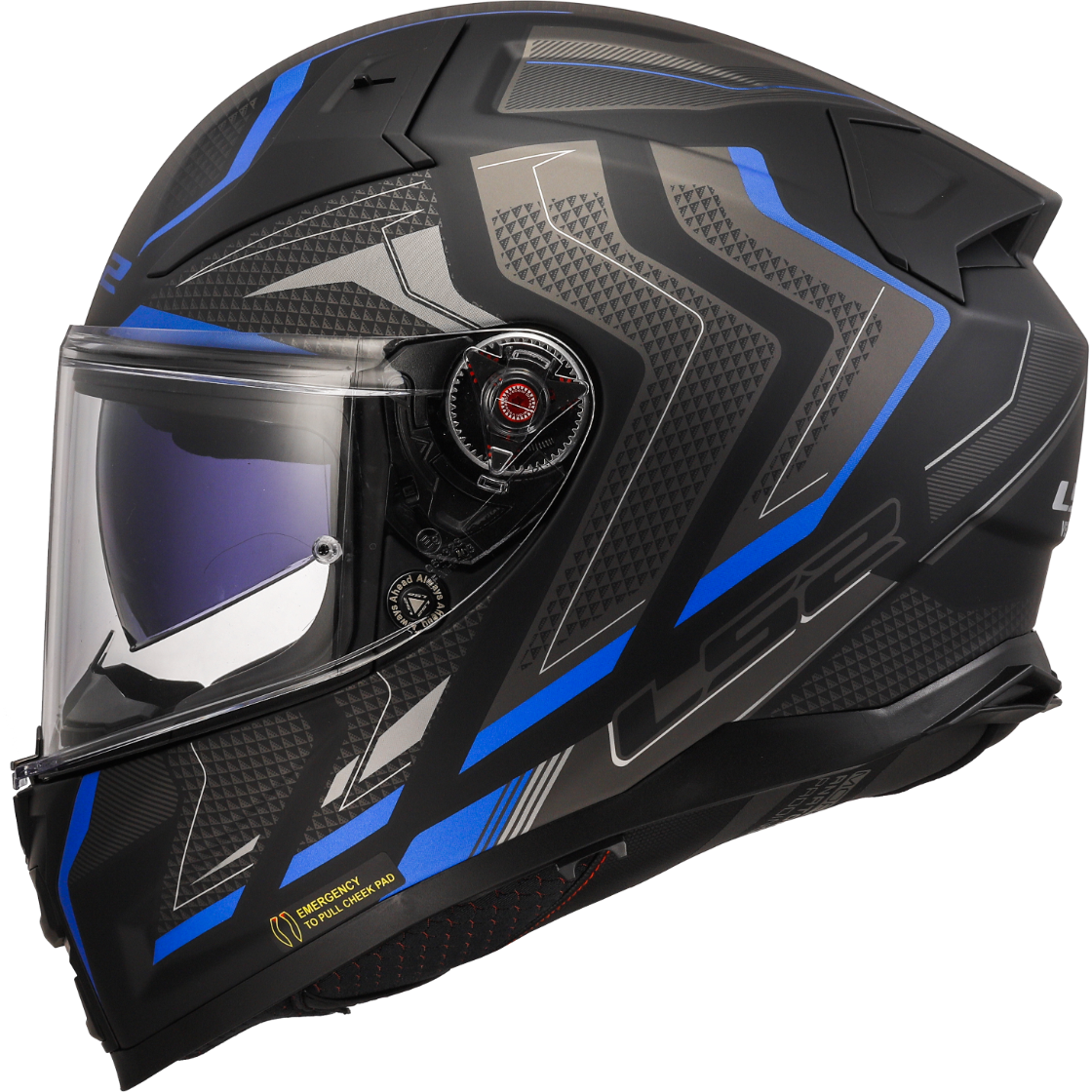 KASK LS2 FF811 VECTOR II ALIZER M.BL. BLUE-06