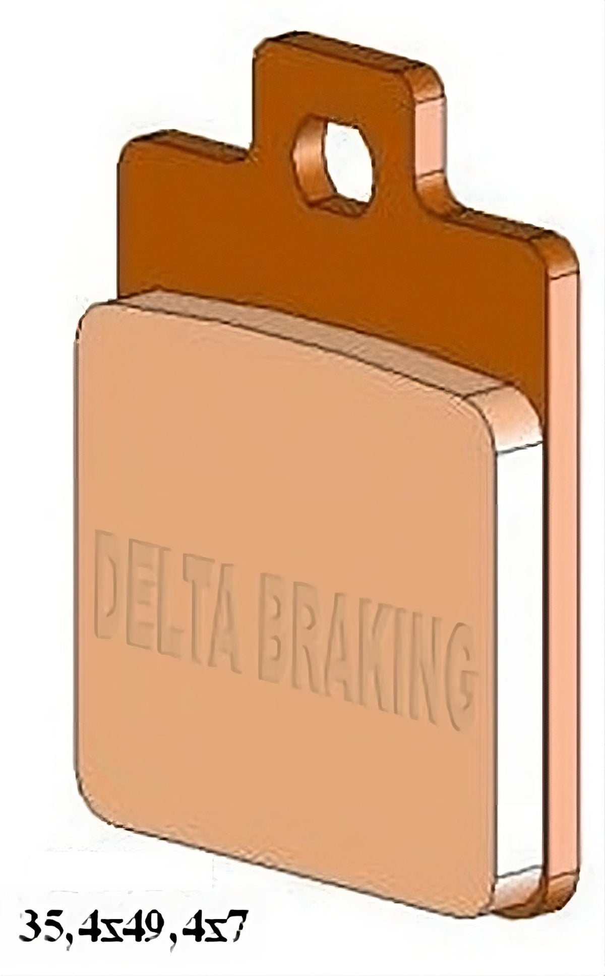 Delta Braking Klocki hamulcowe motocyklowe DELTA DB5170 (odpowiednik FA260)