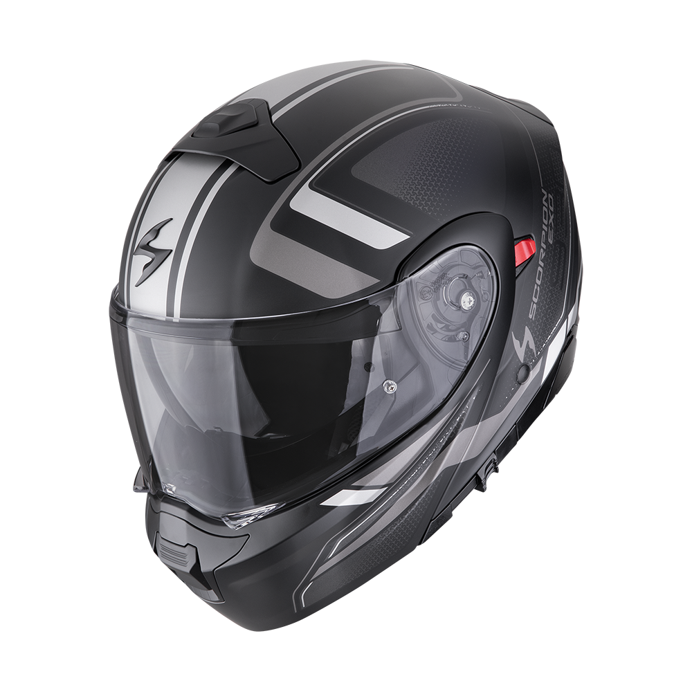 SCORPION KASK EXO-930 ARDENS MATT BLACK-SILV