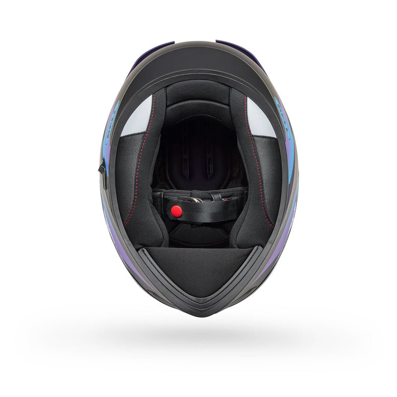 KASK MOTOCYKLOWY BELL LITHIUM PASSION MATTE BLACK PURPLE
