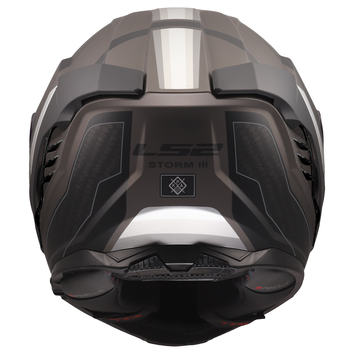 KASK LS2 FF818 STORM III SPORTY BLACK GREY