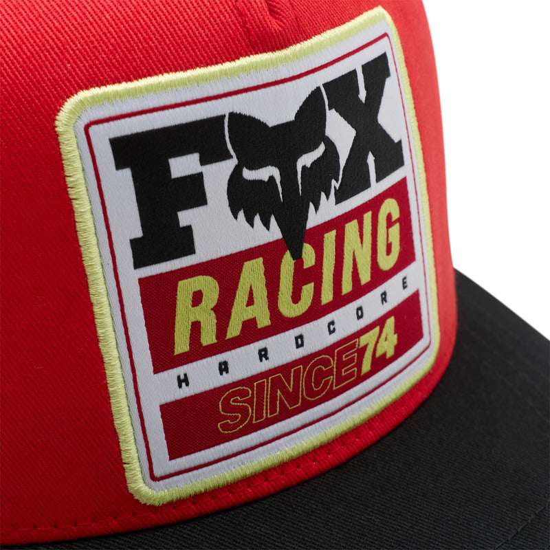 CZAPKA Z DASZKIEM JUNIOR FOX SINCE 74 SNAPBACK RED