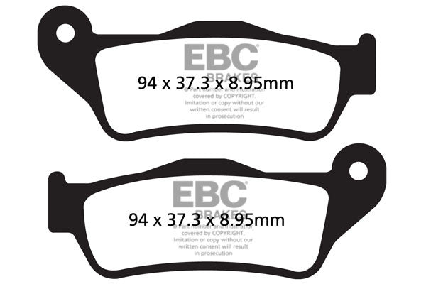 EBC Brakes Klocki hamulcowe EBC FA643V V-PAD (kpl. na 1 tarcze)