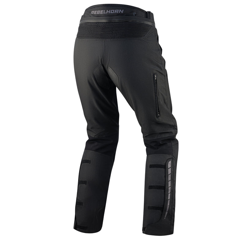 SPODNIE MOTOCYKLOWE TEKSTYLNE DAMSKIE REBELHORN HIKER 3 BLACK GREY WXS