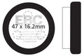 EBC Brakes Klocki hamulcowe EBC FA021R (kpl. na 1 tarcze)