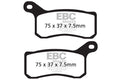 EBC Brakes Klocki hamulcowe EBC FA462R (kpl. na 1 tarcze) (odpowiednik PROX 37.217102)