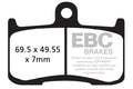 EBC Brakes Klocki hamulcowe EBC EPFA347HH Extreme Pro (kpl. na 1 tarcze)