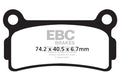 EBC Brakes Klocki hamulcowe EBC FA164 (kpl. na 1 tarcze)