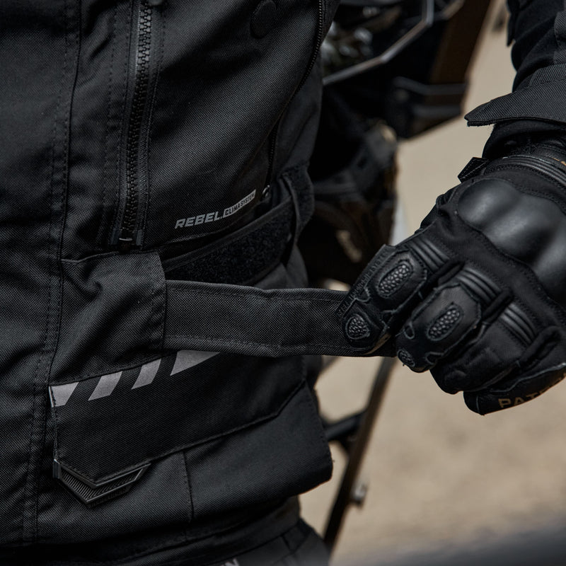 KURTKA MOTOCYKLOWA TEKSTYLNA REBELHORN CUBBY 4 BLACK
