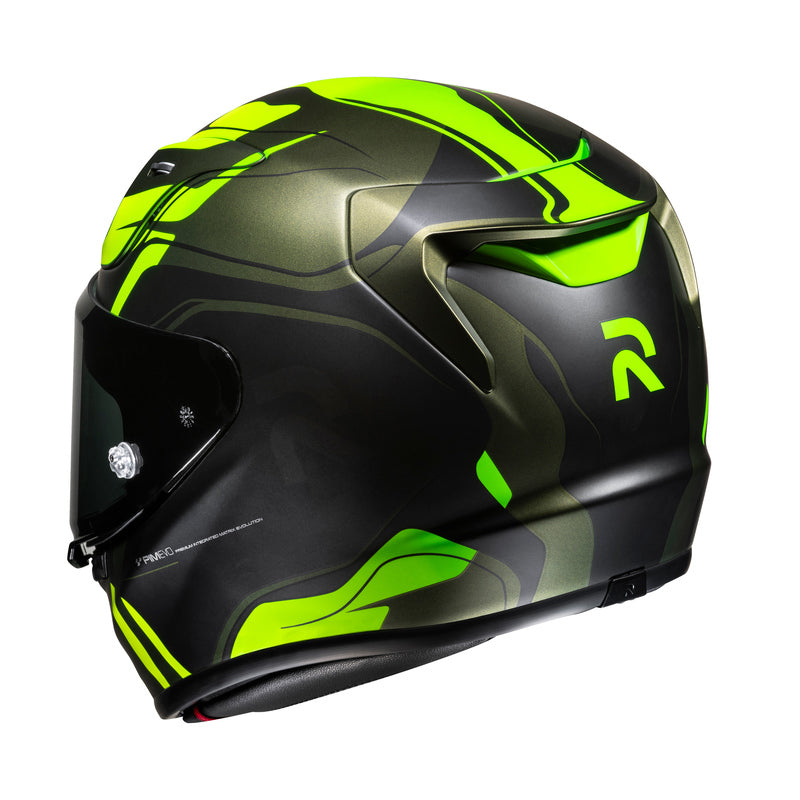 KASK HJC RPHA12 LAWIN YELLOW/BLACK