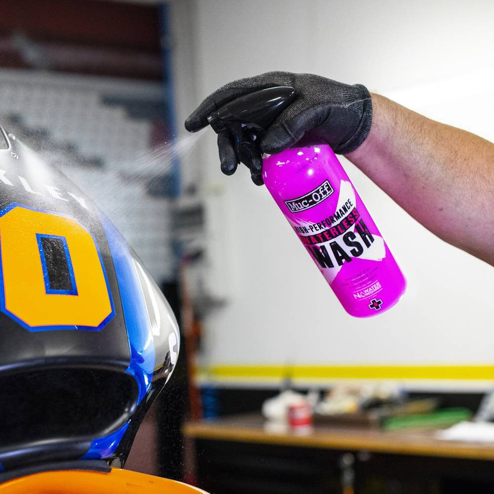 Płyn do mycia i nabłyszczania bez wody, środek do mycia motocykla 750 ml MUC-OFF