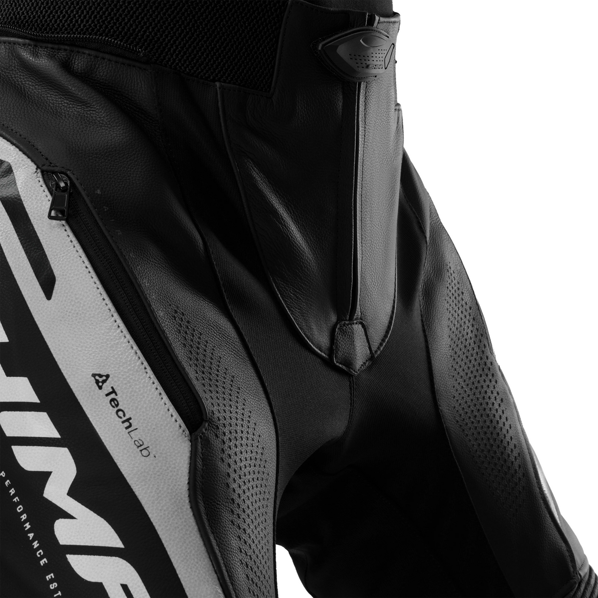 SHIMA MISSION ST MEN PNT BLK/WHT