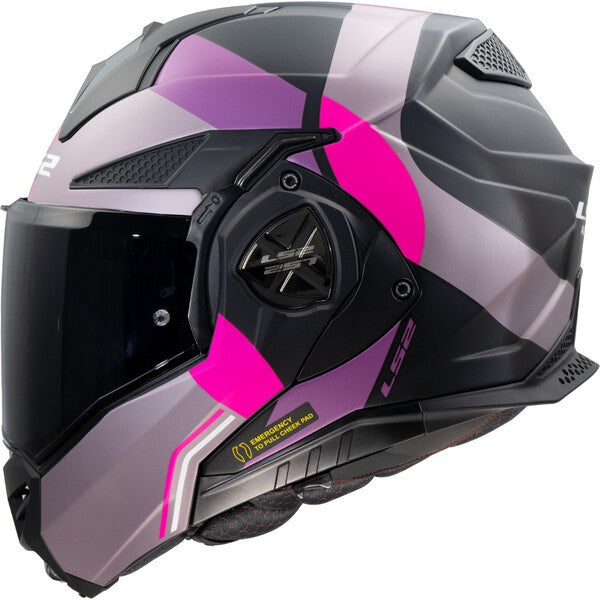 KASK LS2 FF901 ADVANT X ULTRA M.GREY PURPLE-06