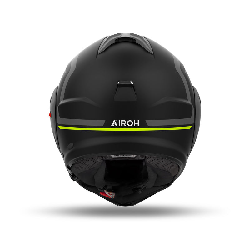 KASK MOTOCYKLOWY AIROH MATHISSE 2 GENIUS YELLOW MATT