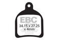 CFA422 - Klocki hamulcowe rowerowe (organiczne) EBC Brakes