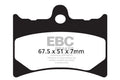 EBC Brakes Klocki hamulcowe EBC FA126R (kpl. na 1 tarcze)