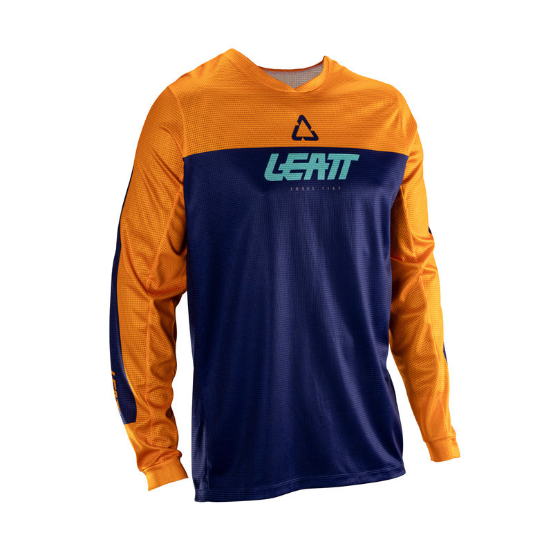 STRÓJ OFFROADOWY BLUZA I SPODNIE JUNIOR LEATT RIDE KIT 3.5 ORANGE M