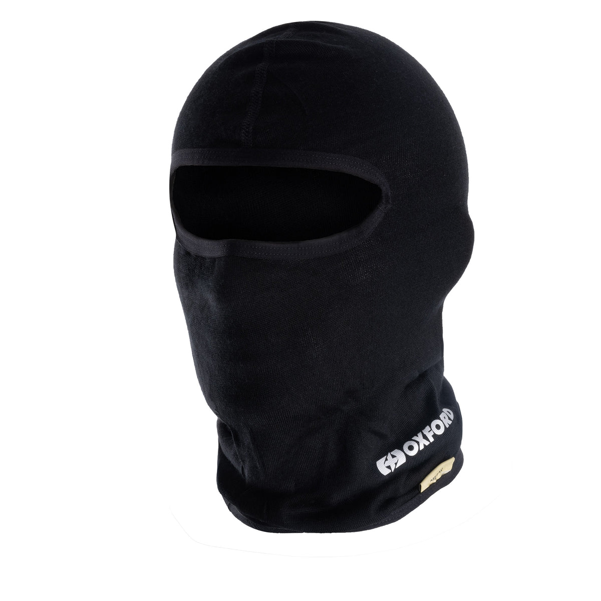 OXFORD KOMINIARKA Z WEŁNY MERINO 100% Z DUŻYM OTWOREM NA OCZY DELUXE BALACLAVA MERINO KOLOR CZARNY ROZMIAR UNIWERSALNY