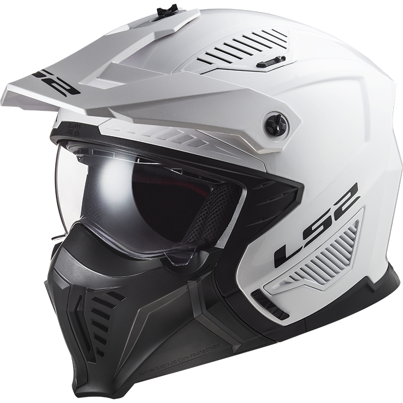 KASK LS2 OF606 DRIFTER SOLID WHITE-06