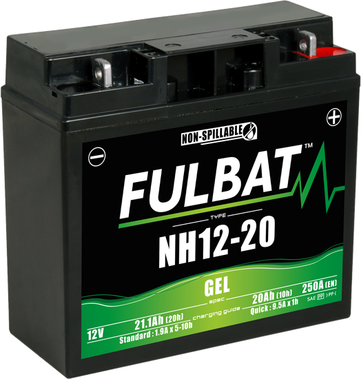 Akumulator FULBAT FUL GEL - NH12-20 (Żelowy, bezobsługowy)