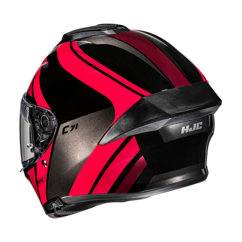 KASK MOTOCYKLOWY HJC C71 FABER RED BLACK