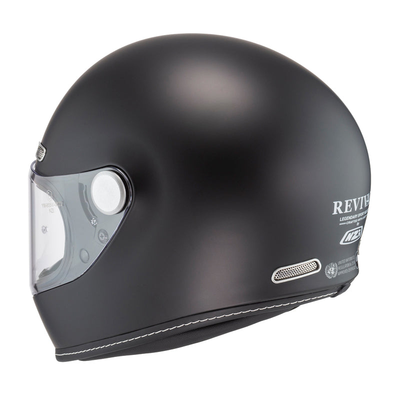 KASK MOTOCYKLOWY NZI REVIVAL MATT BLACK XS