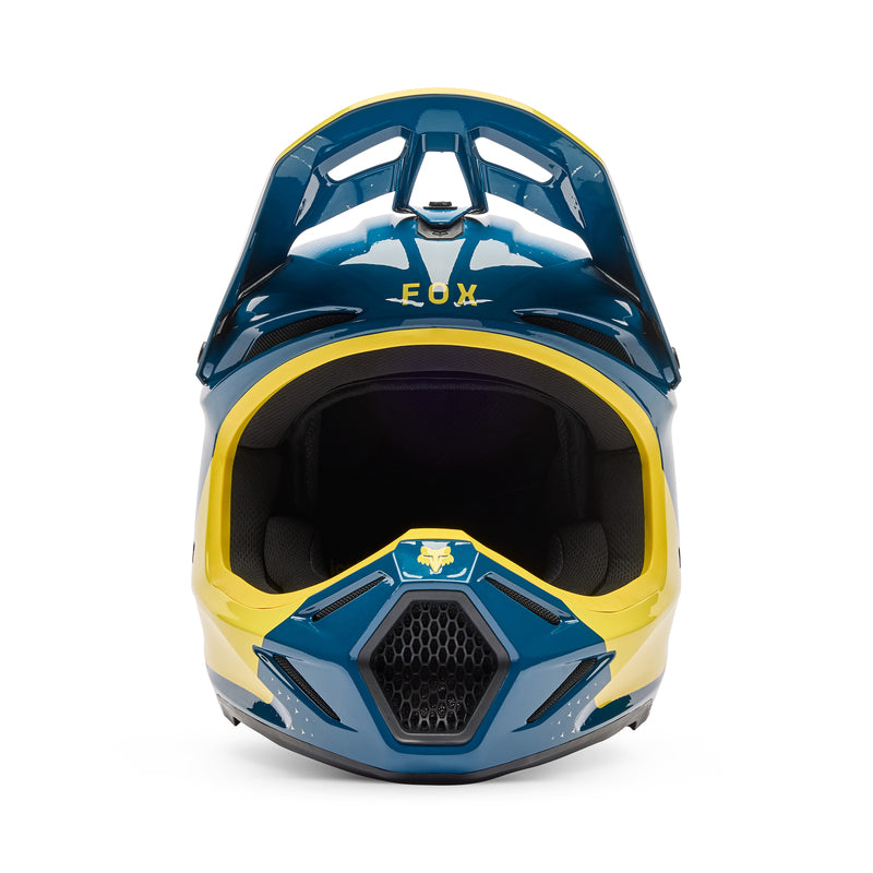 KASK MOTOCYKLOWY FOX V3 TINE TWILIGHT