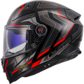 KASK LS2 FF811 VECTOR II ALIZER BLACK RED-06