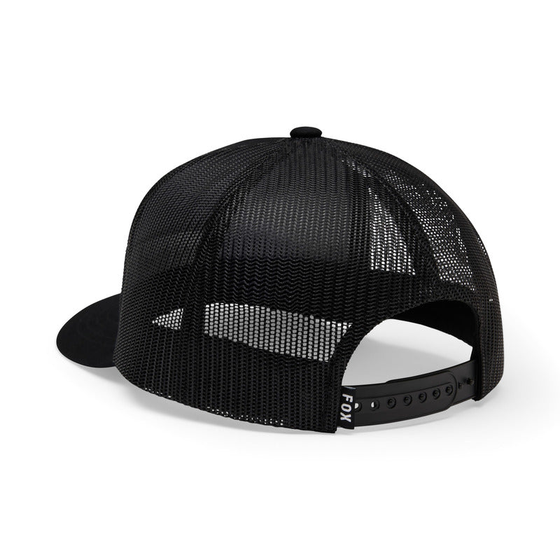 CZAPKA Z DASZKIEM FOX BLOCK MESH TRUCKER BLACK